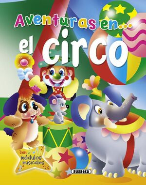 Portada del libro AVENTURAS EN... EL CIRCO - Compralo en ByAnaCeci.com