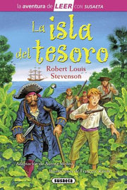 Portada del libro AVENTURA DE LEER: LA ISLA DEL TESORO - Compralo en ByAnaCeci.com