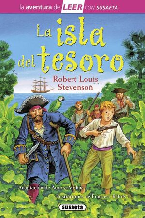 Portada del libro AVENTURA DE LEER: LA ISLA DEL TESORO - Compralo en ByAnaCeci.com