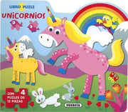 Portada del libro LIBRO PUZLE UNICORNIOS - Compralo en ByAnaCeci.com