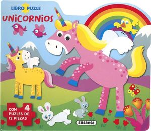 Portada del libro LIBRO PUZLE UNICORNIOS - Compralo en ByAnaCeci.com