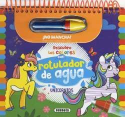 Portada del libro UNICORNIOS (ROTULADOR DE AGUA) BCSUS8813 - Compralo en ByAnaCeci.com
