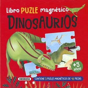 Portada del libro LIBRO PUZLE MAGNETICO. DINOSAURIOS BFSUS9795 - Compralo en ByAnaCeci.com