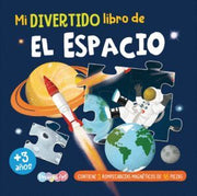 Portada del libro MI DIVERTIDO LIBRO DE EL ESPACIO - Compralo en ByAnaCeci.com