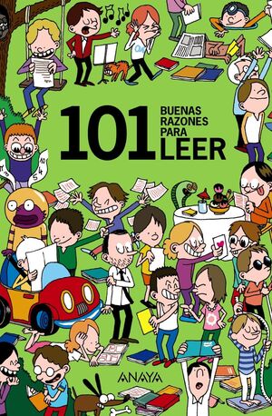 Portada del libro 101 BUENAS RAZONES PARA LEER - Compralo en ByAnaCeci.com