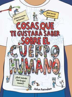 Portada del libro COSAS QUE TE GUSTARÁ SABER SOBRE EL CUERPO HUMANO - Compralo en ByAnaCeci.com
