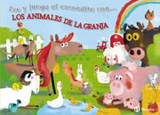 Portada del libro LEE Y JUEGA AL ESCONDITE CON... LOS ANIMALES DE LA GRANJA - Compralo en ByAnaCeci.com