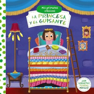 Portada del libro MIS PRIMEROS CLASICOS. LA PRINCESA Y EL GUISANTE - Compralo en ByAnaCeci.com