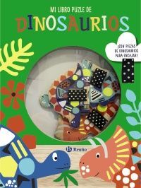 Portada del libro MI LIBRO PUZLE DE DINOSAURIOS - Compralo en ByAnaCeci.com