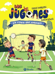 Portada del libro LOS JUGONES 4: LA ROCA DEL EQUIPO - Compralo en ByAnaCeci.com