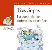 Portada del libro BLÍSTER "LA CASA DE LOS ANIMALES EXTRAÑOS" 3º DE PRIMARIA - Compralo en ByAnaCeci.com