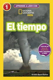 Portada del libro APRENDE A LEER CON NATIONAL GEOGRAPHIC (NIVEL 1) - EL TIEMPO - Compralo en ByAnaCeci.com