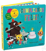 Portada del libro ¡CUMPLEAÑOS FELIZ! (LIBRO CON SONIDO) - Compralo en ByAnaCeci.com
