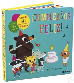 Portada del libro ¡CUMPLEAÑOS FELIZ! (LIBRO CON SONIDO) - Compralo en ByAnaCeci.com