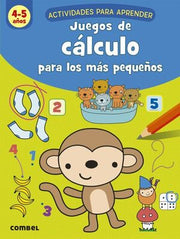 Portada del libro JUEGOS DE CÁLCULO PARA LOS MÁS PEQUEÑOS (4-5 AÑOS) - Compralo en ByAnaCeci.com