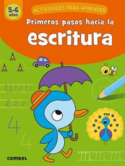Portada del libro PRIMEROS PASOS HACIA LA ESCRITURA (5-6 AÑOS) - Compralo en ByAnaCeci.com