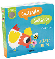 Portada del libro GALLINITA, GALLINITA. ¡FÍJATE BIEN! - Compralo en ByAnaCeci.com