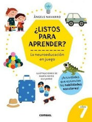 Portada del libro ¿LISTOS PARA APRENDER? LA NEUROEDUCACION EN JUEGO 7 AÑOS - Compralo en ByAnaCeci.com