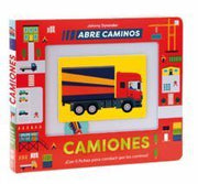 Portada del libro ABRE CAMINOS: CAMIONES - Compralo en ByAnaCeci.com