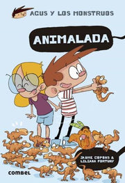 Portada del libro AGUS Y LOS MONSTRUOS 23: ANIMALADA - Compralo en ByAnaCeci.com