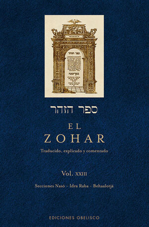 Portada del libro EL ZOHAR, (VOL. 23) - Compralo en ByAnaCeci.com