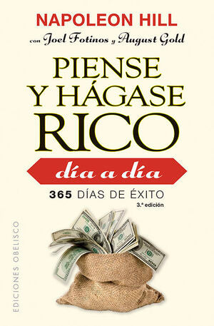 Portada del libro PIENSE Y HÁGASE RICO DÍA A DÍA (BOLSILLO) - Compralo en ByAnaCeci.com