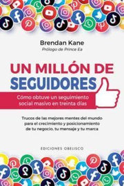 Portada del libro UN MILLON DE SEGUIDORES - Compralo en ByAnaCeci.com