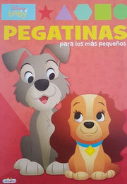 Portada del libro PEGATINAS - DAMA Y EL VAGABUNDO LD0875 - Compralo en ByAnaCeci.com