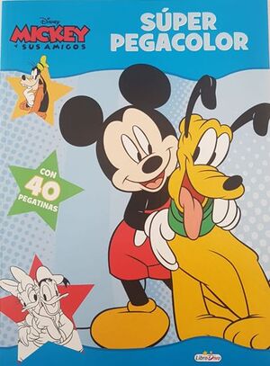 Portada del libro SUPER PEGACOLOR AZUL LD0092 - Compralo en ByAnaCeci.com
