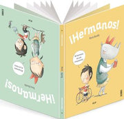 Portada del libro ¡HERMANOS! - Compralo en ByAnaCeci.com