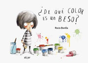 Portada del libro ¿DE QUÉ COLOR ES UN BESO? (LIBRO CARTON) - Compralo en ByAnaCeci.com