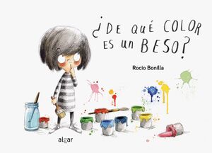 Portada del libro ¿DE QUÉ COLOR ES UN BESO? (LIBRO CARTON) - Compralo en ByAnaCeci.com