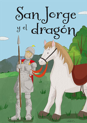 Portada del libro SAN JORGE Y EL DRAGÓN - Compralo en ByAnaCeci.com