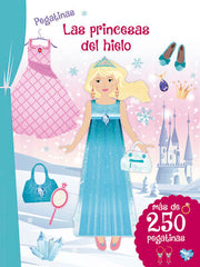 Portada del libro PEGATINAS - LAS PRINCESAS DEL HIELO - Compralo en ByAnaCeci.com