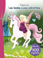 Portada del libro PEGATINAS- LAS HADAS Y SUS UNICORNIOS - Compralo en ByAnaCeci.com
