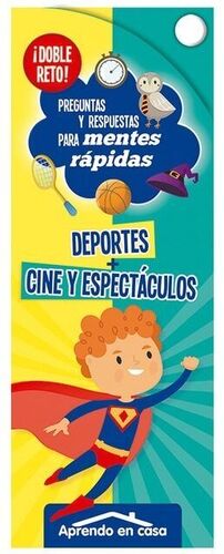 Portada del libro MENTES RAPIDAS - DEPORTES, CINE Y ESPECTACULOS  CAC049CO - Compralo en ByAnaCeci.com