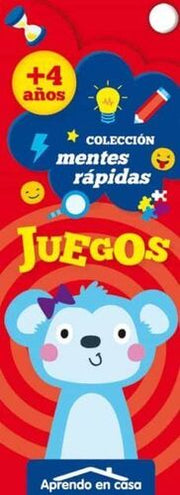 Portada del libro MENTES RAPIDAS - PANDA 4 AÑOS CAC050 - Compralo en ByAnaCeci.com