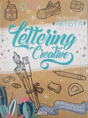 Portada del libro LETTERING CREATIVO - VERDE CPC190 - Compralo en ByAnaCeci.com