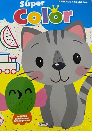 Portada del libro SUPER PINTA -- GATITA CPC188 - Compralo en ByAnaCeci.com