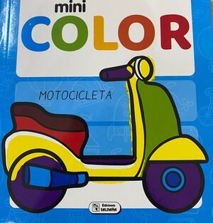 Portada del libro MINI COLOR -- MOTOCICLETA CPC192 - Compralo en ByAnaCeci.com