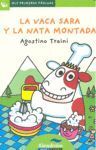 Portada del libro LA VACA SARA Y LA NATA MONTADA (LETRA DE PALO) - Compralo en ByAnaCeci.com