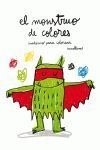 Portada del libro EL MONSTRUO DE COLORES. CUADERNO PARA COLOREAR - Compralo en ByAnaCeci.com