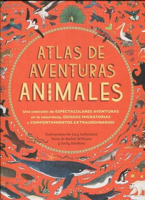 Portada del libro ATLAS DE AVENTURAS ANIMALES - Compralo en ByAnaCeci.com