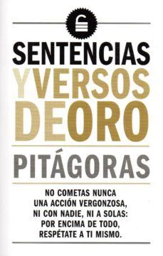 Portada del libro SENTENCIAS Y VERSOS DE ORO - Compralo en ByAnaCeci.com