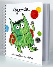 Portada del libro AGENDA EL MONSTRUO DE COLORES - Compralo en ByAnaCeci.com