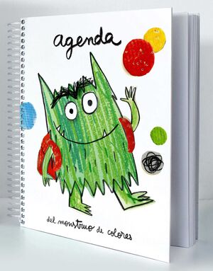 Portada del libro AGENDA EL MONSTRUO DE COLORES - Compralo en ByAnaCeci.com