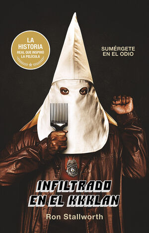 Portada del libro INFILTRADO EN EL KKKLAN - Compralo en ByAnaCeci.com