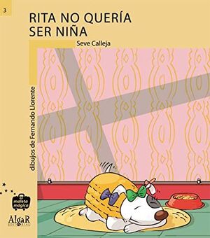 Portada del libro MALETA MAGICA. RITA NO QUERIA SER UNA NIÑA - Compralo en ByAnaCeci.com