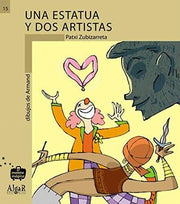 Portada del libro MALETA MAGICA. ESTATUA Y DOS ARTISTAS - Compralo en ByAnaCeci.com