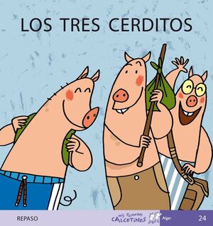 Portada del libro PRIMEROS CALCETINES: LOS TRES CERDITOS - Compralo en ByAnaCeci.com